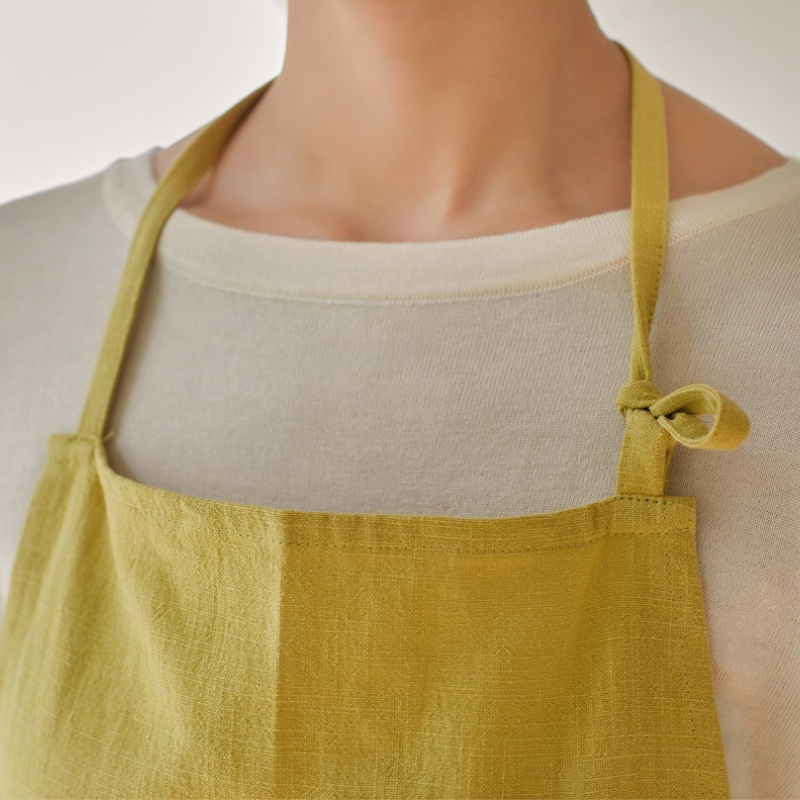 Tablier lin japonais