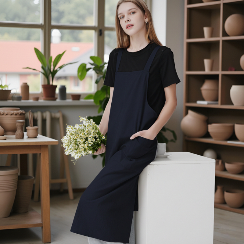 Tablier japonais coton