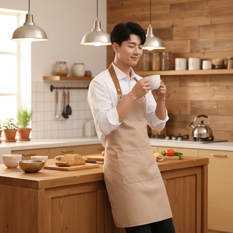 Tablier cuisine japonais homme