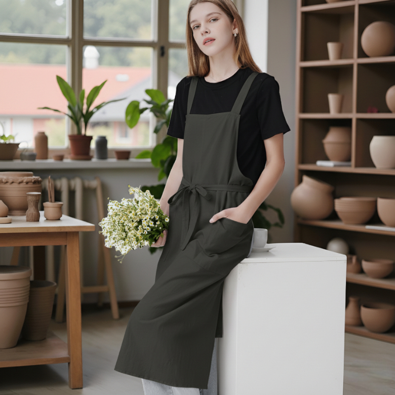 Tablier japonais coton