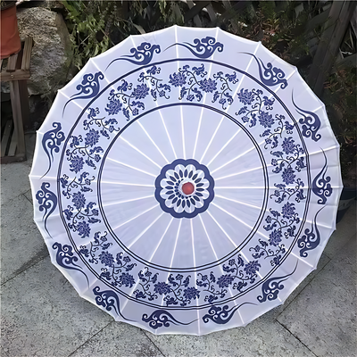 Ombrelle Japonaise Blanche ’Shiroi’ - 2