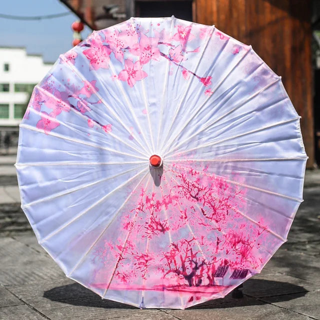 Ombrelle japonaise fleur de cerisier