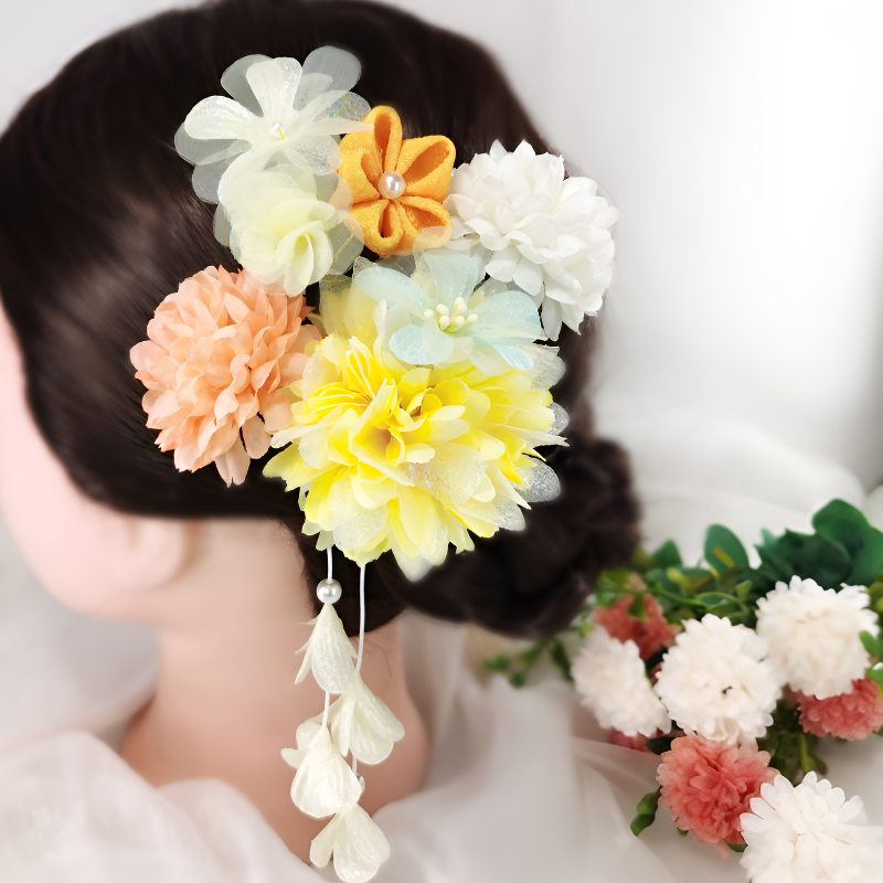 Bouquet kanzashi