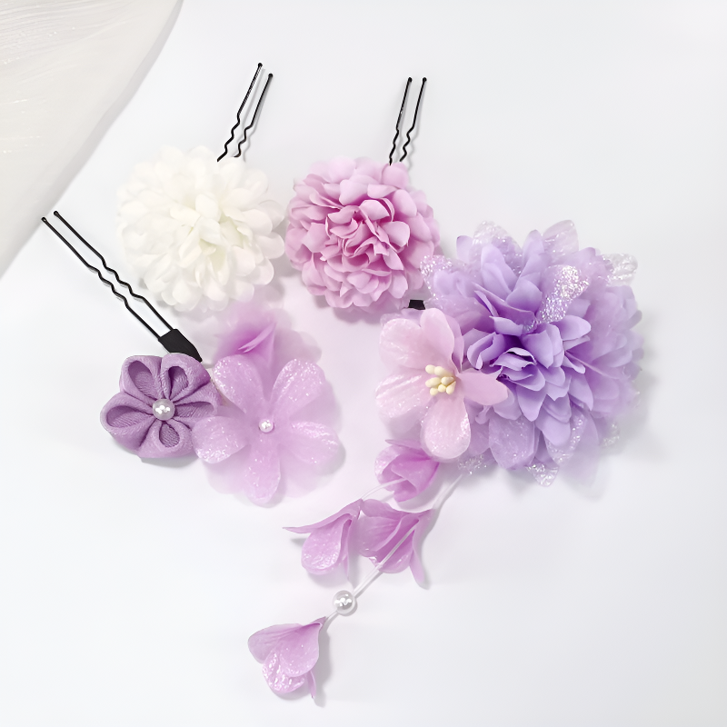 Bouquet kanzashi