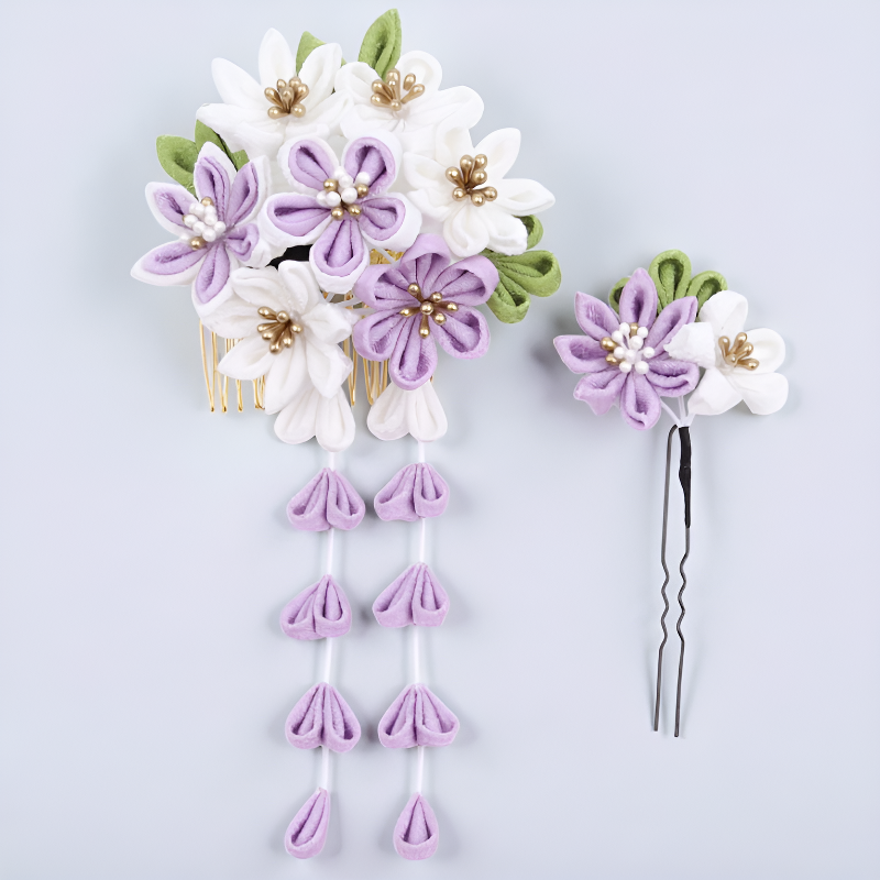 Fleur kanzashi