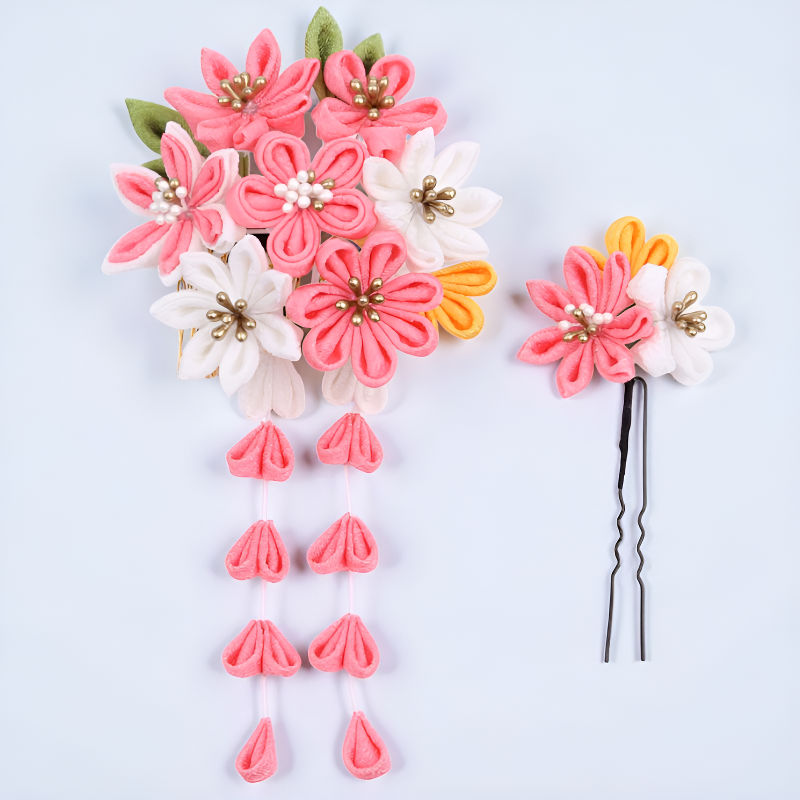 Fleur kanzashi
