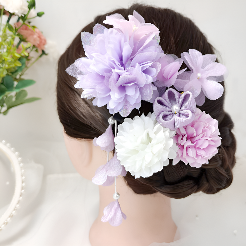 Bouquet kanzashi