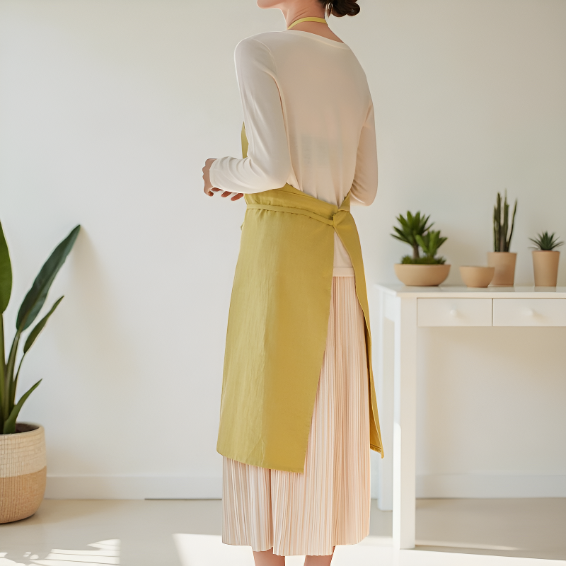 Tablier lin japonais