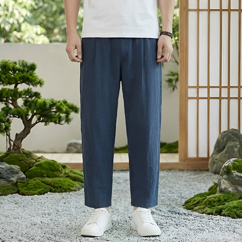 Pantalon japonais coton