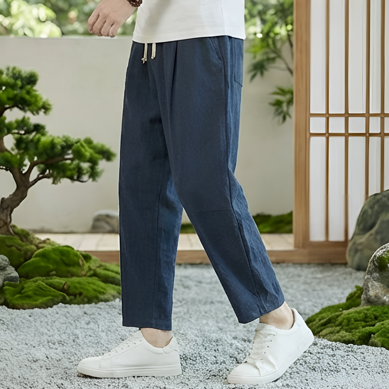 Pantalon japonais coton