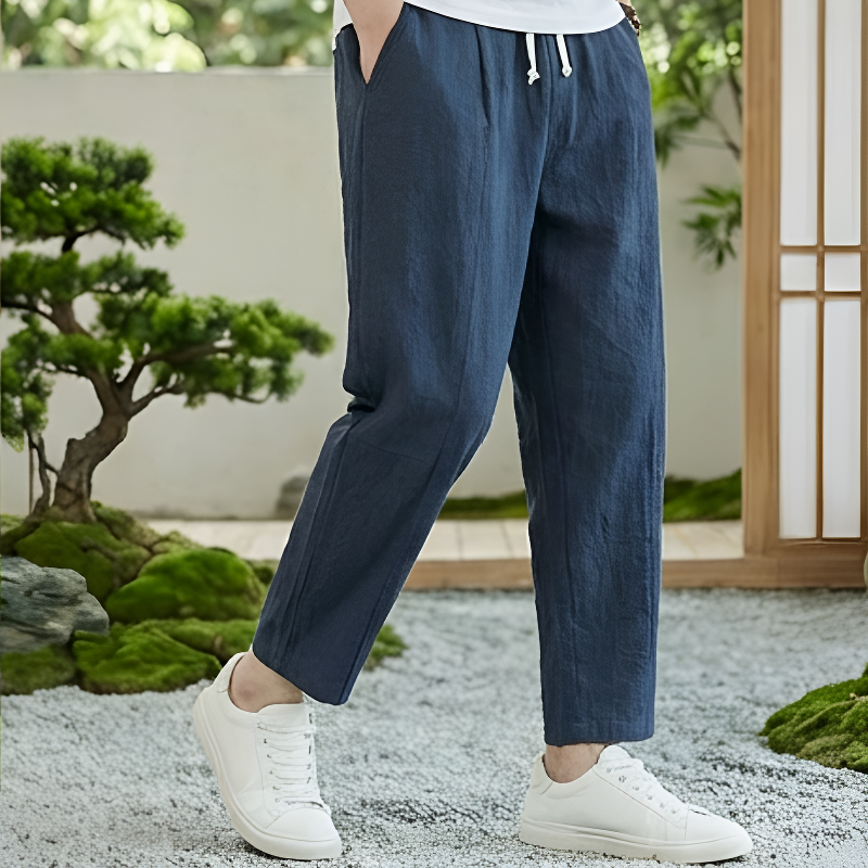 Pantalon japonais coton