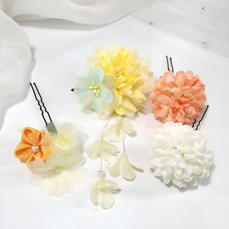 Bouquet kanzashi