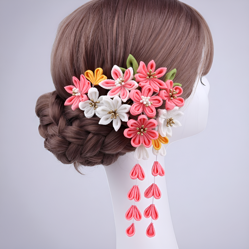 Fleur kanzashi