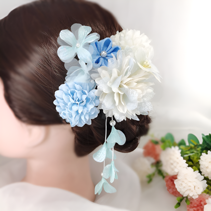 Bouquet kanzashi