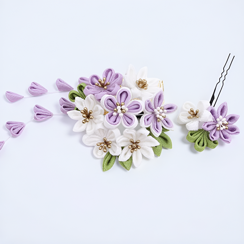 Fleur kanzashi