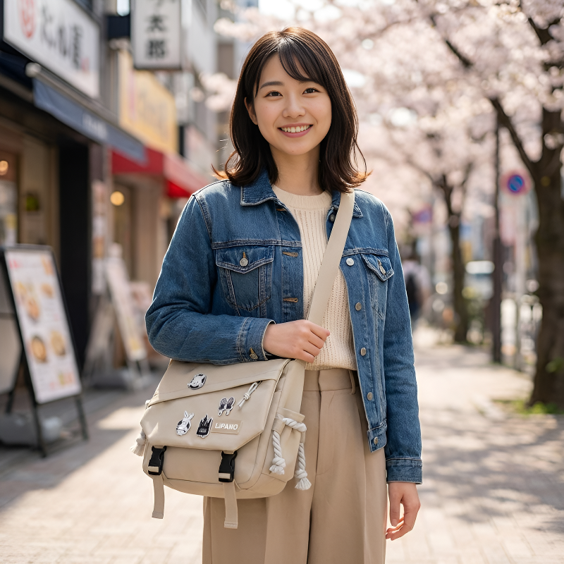Sac a bandouliere japonais