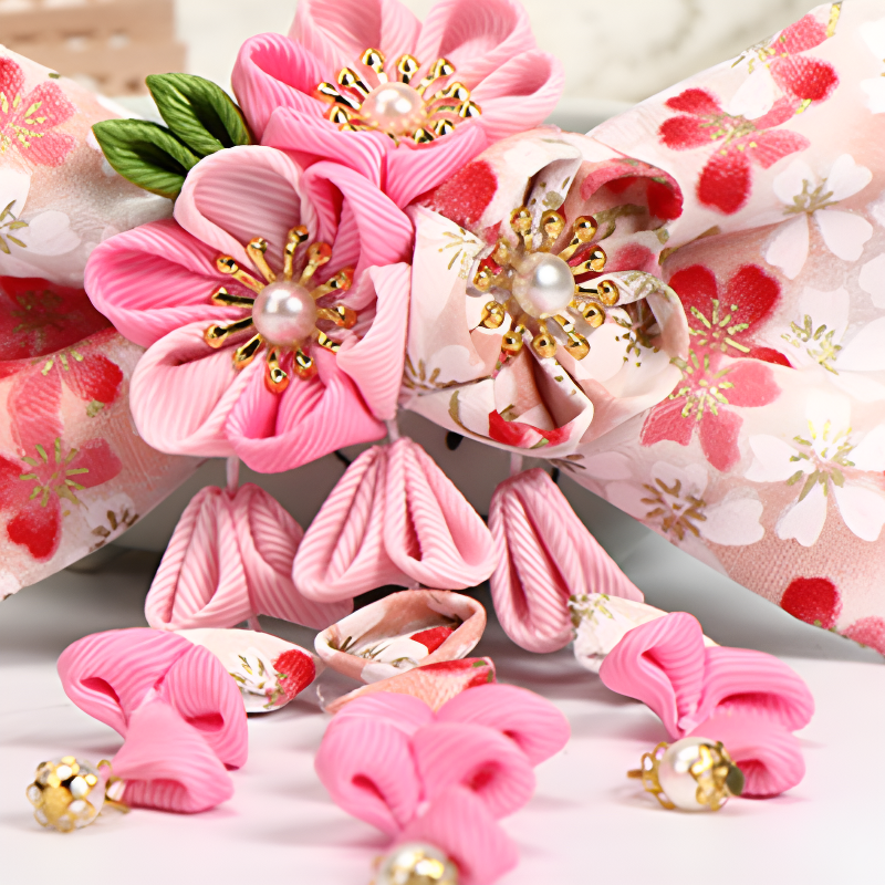 Tsumami kanzashi