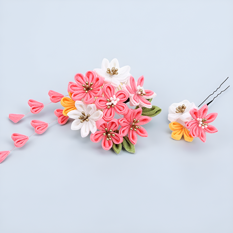 Fleur kanzashi
