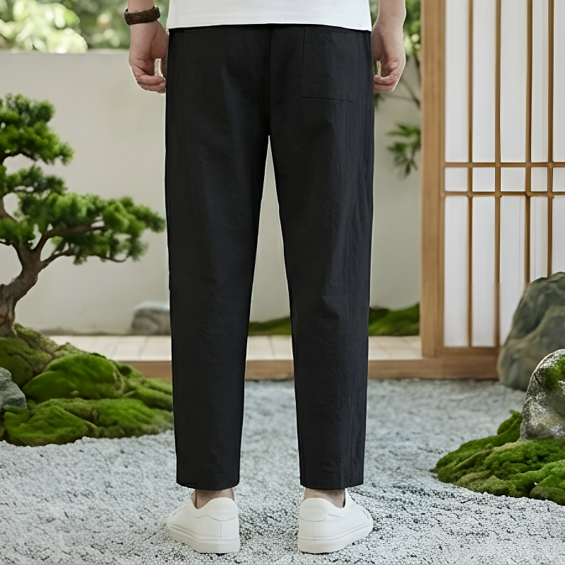 Pantalon japonais coton