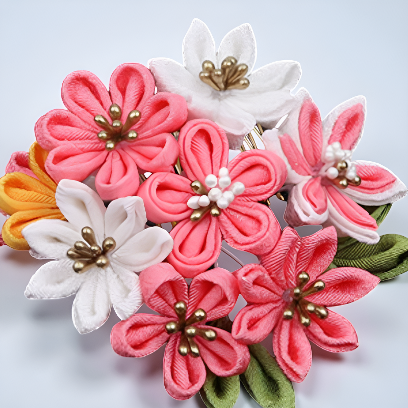 Fleur kanzashi