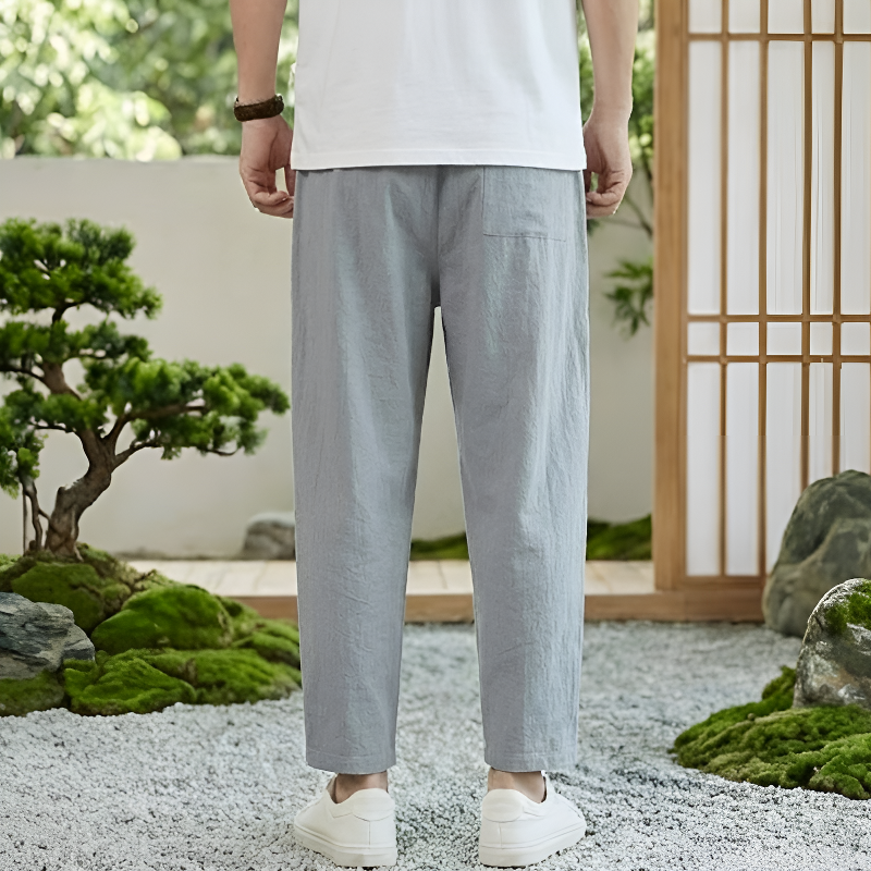 Pantalon japonais coton