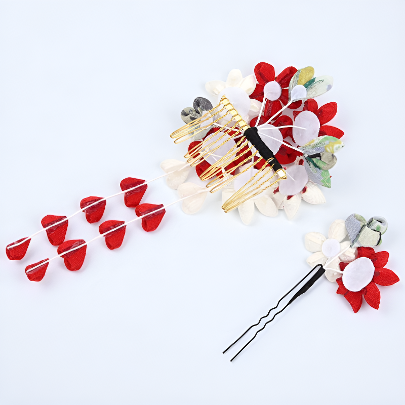 Fleur kanzashi