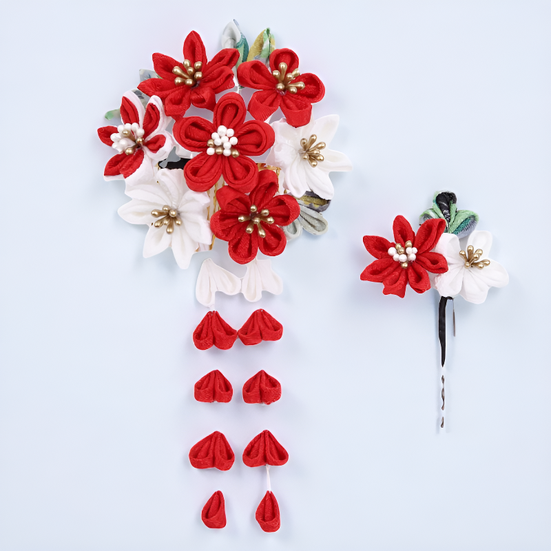 Fleur kanzashi