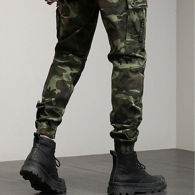 Pantalon Cargo Slim Militaire