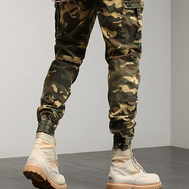 Pantalon Cargo Slim Militaire