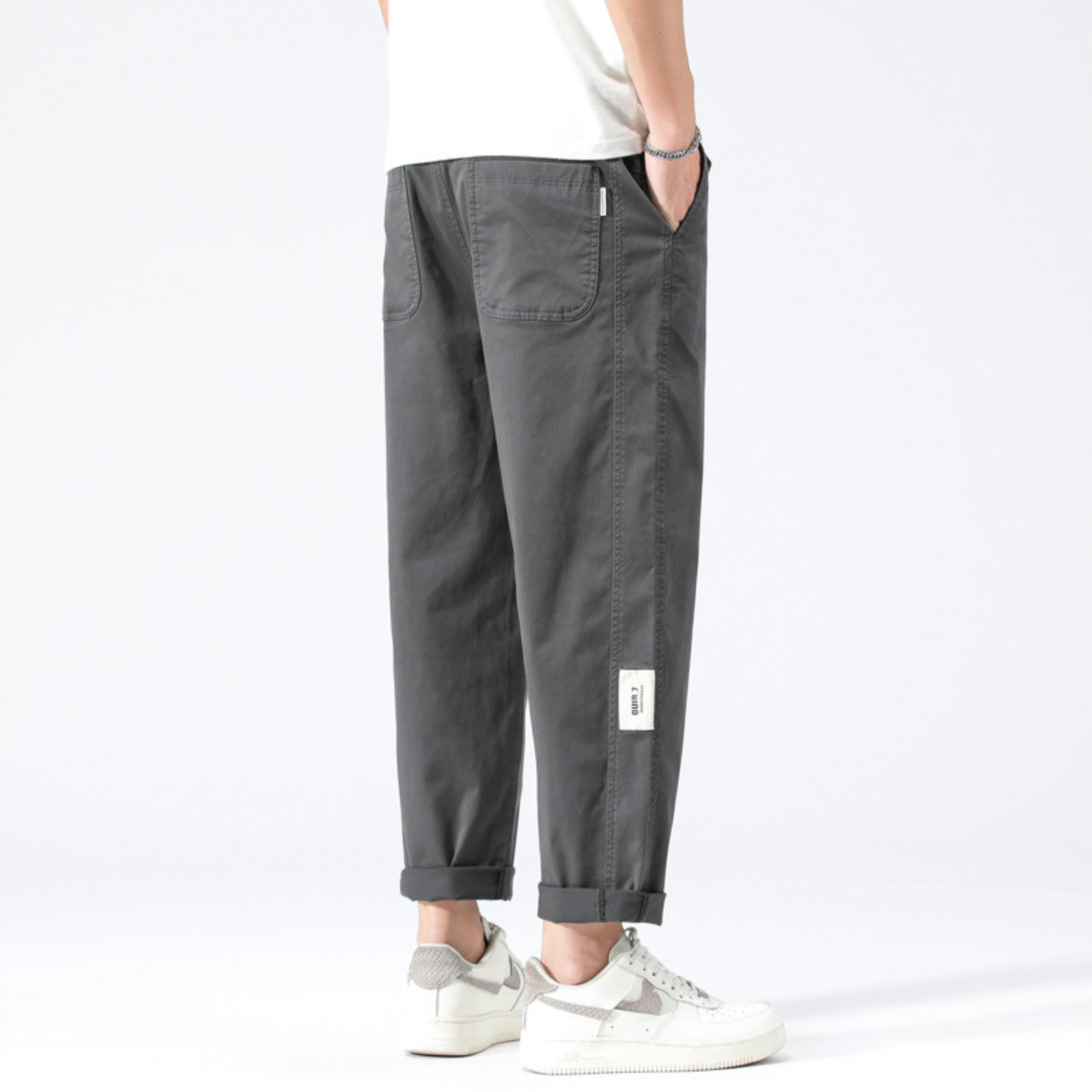 Pantalon Coupe Droite Large