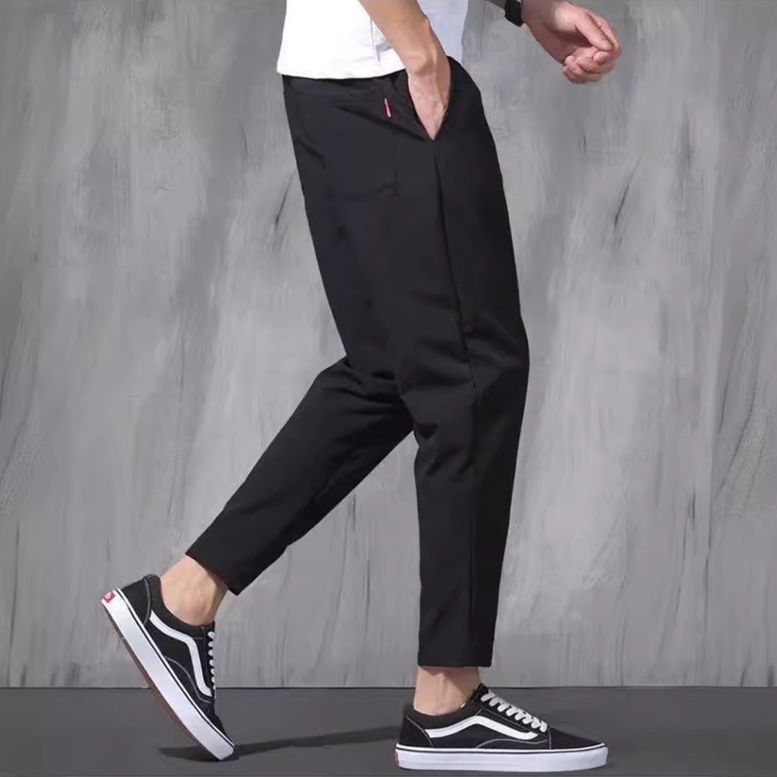 Pantalon Slim Élastique Homme