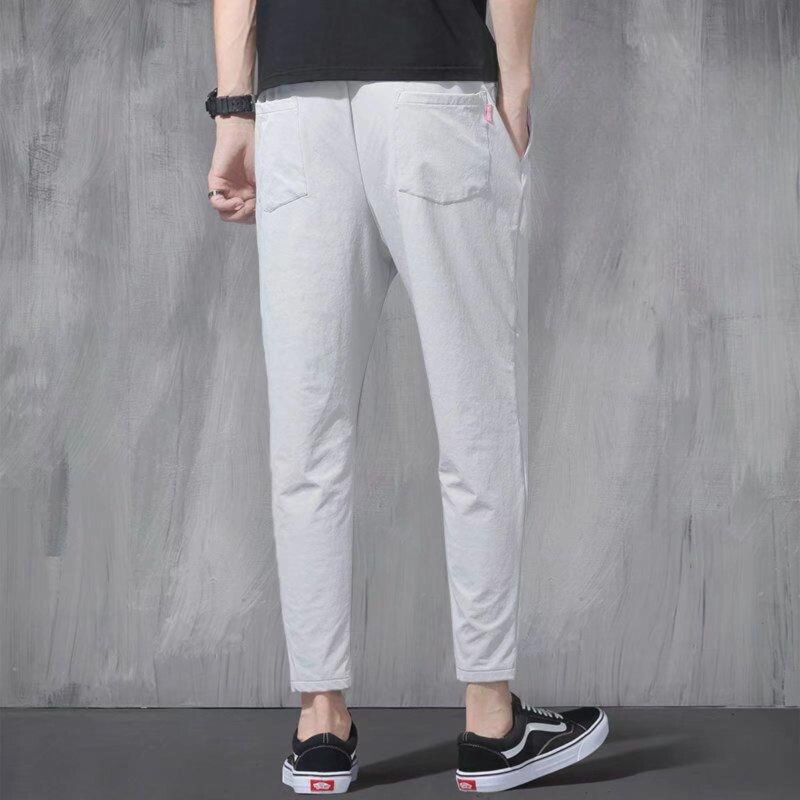 Pantalon Slim Élastique Homme