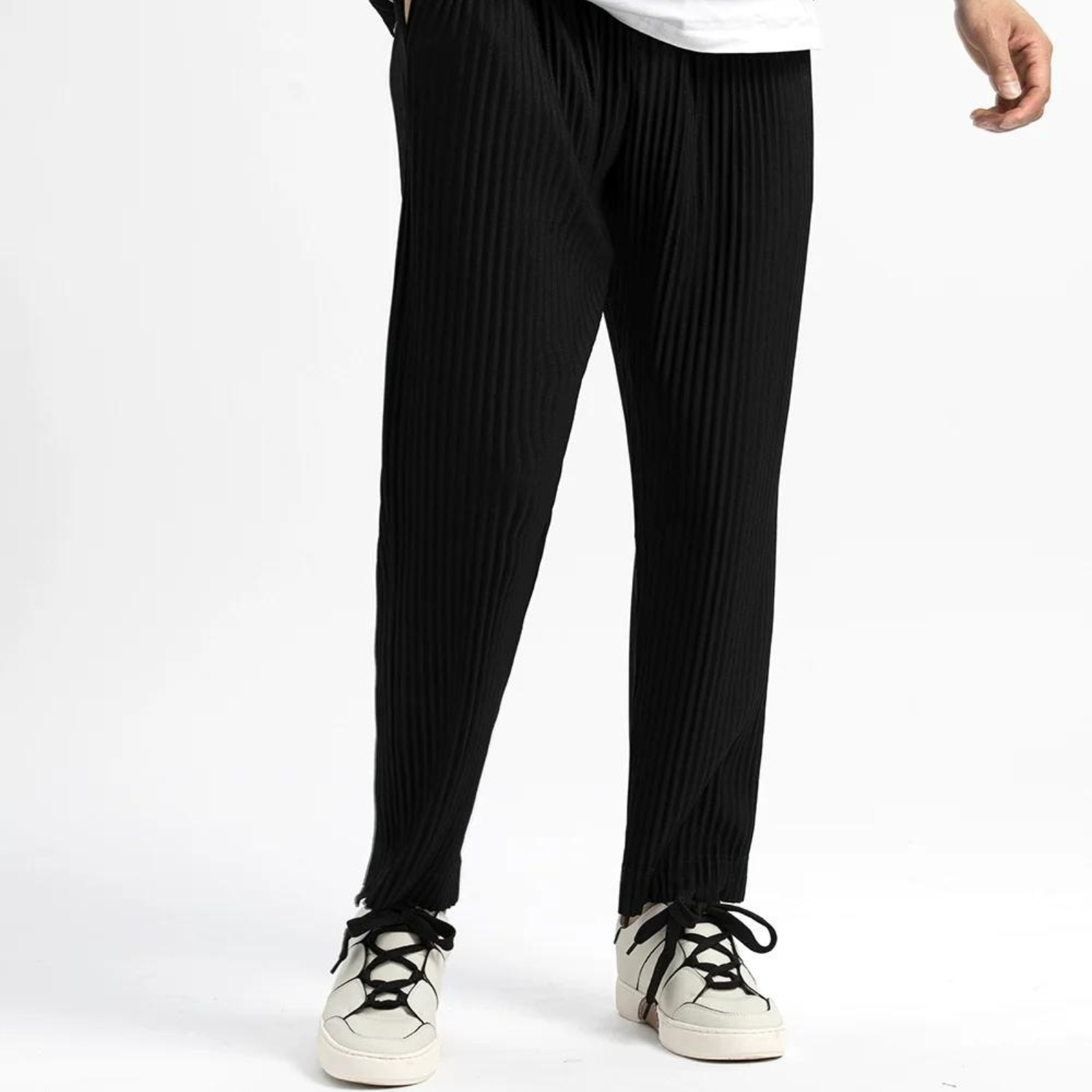 Pantalon Style Coréen - Noir / S