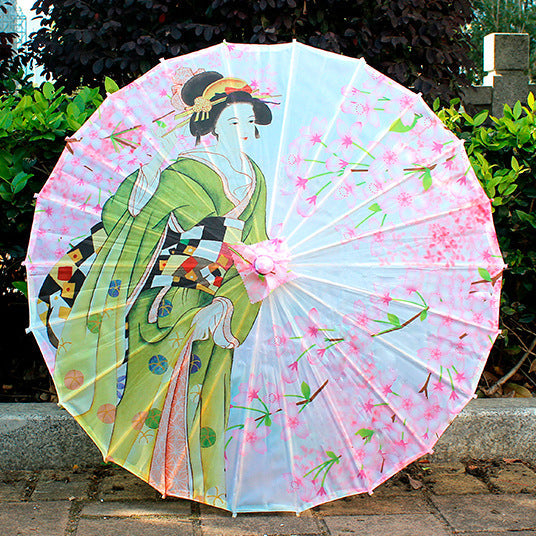 Ombrelle japonaise geisha