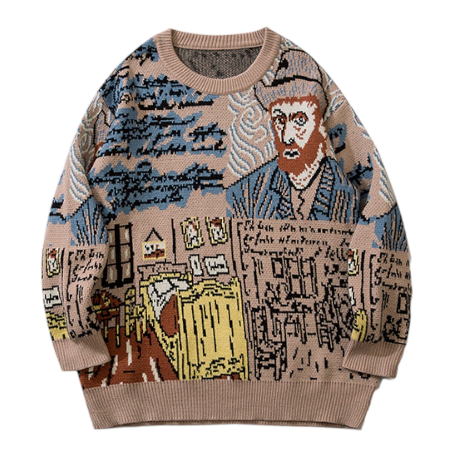 Pull Van Gogh - Marron / M