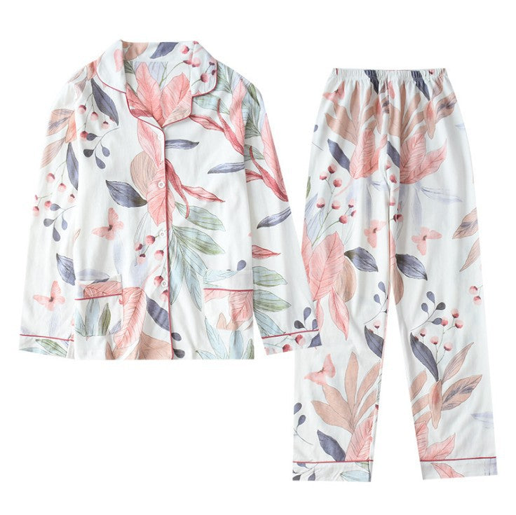 Pyjama Japonais deux Pièces pour Femme - M