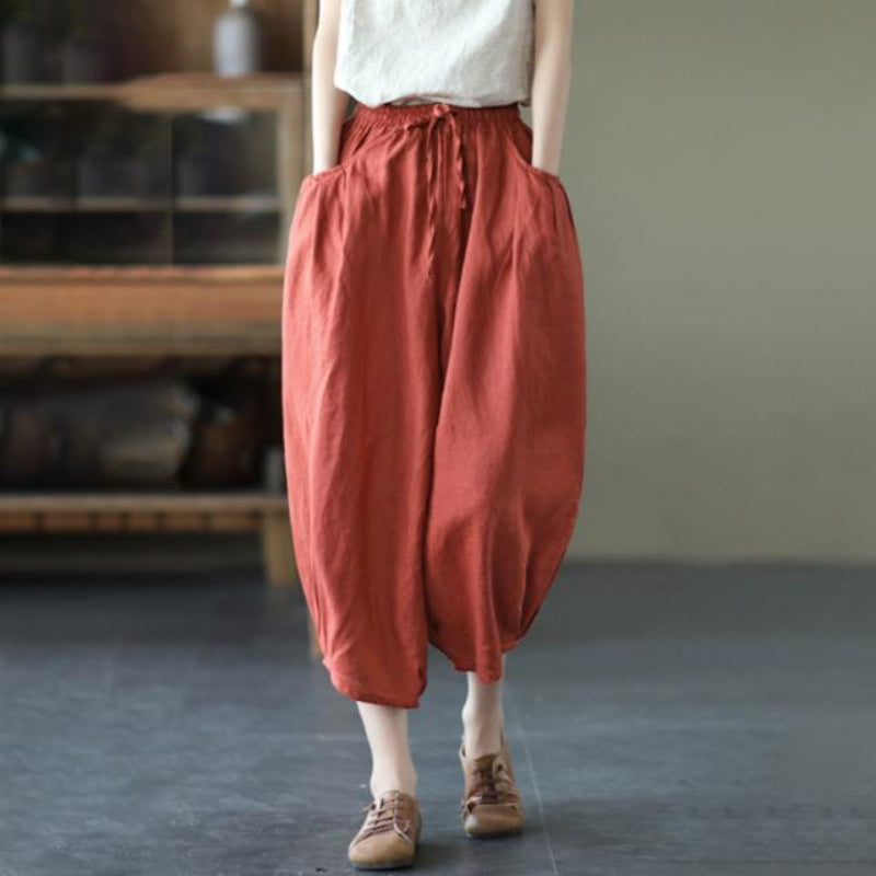 Pantalon japonais femme