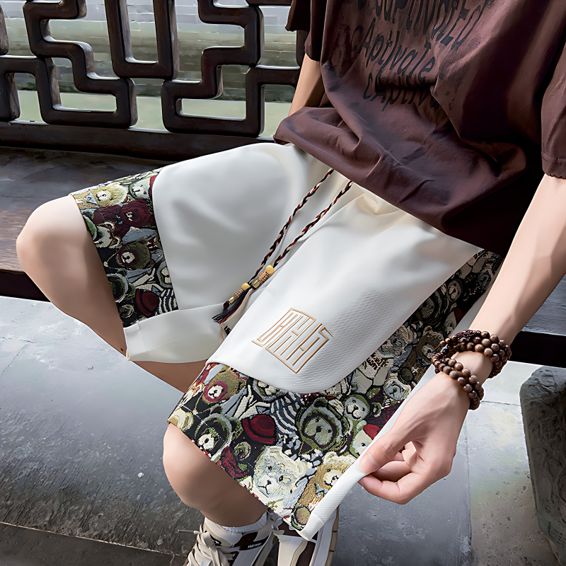 Short imprimé homme streetwear
