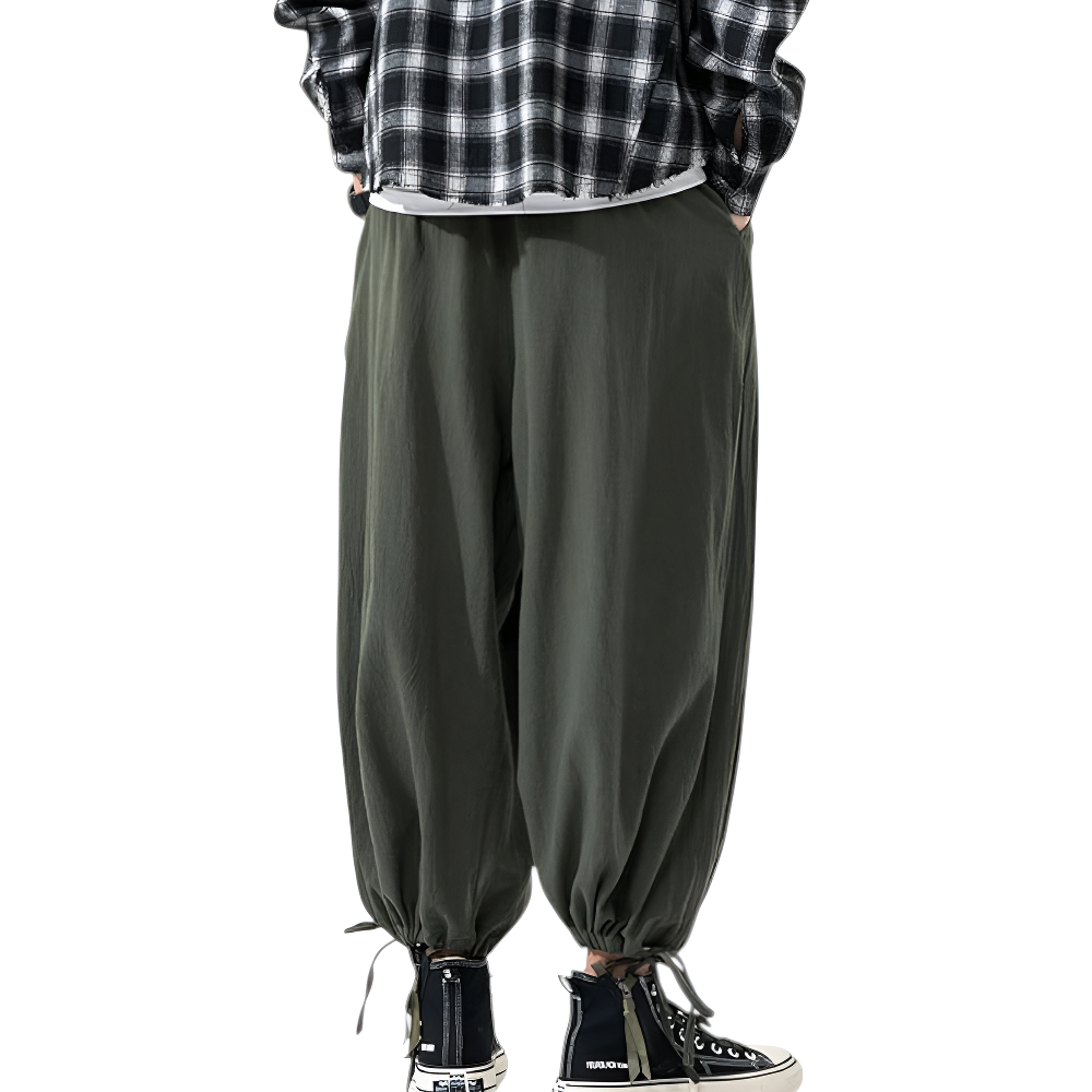 Pantalon bouffant japonais