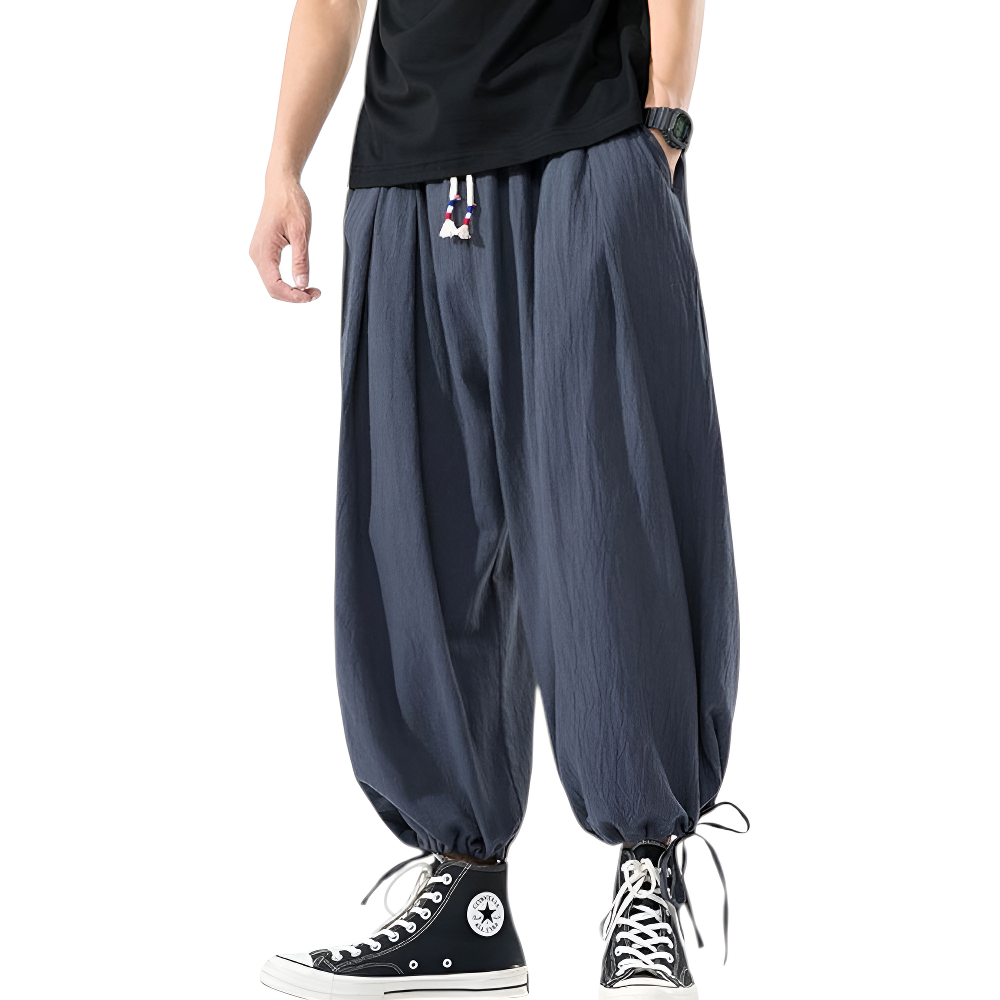 Pantalon bouffant japonais