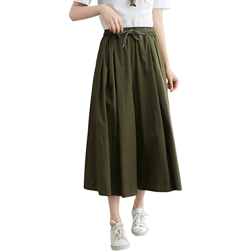 Pantalon large japonais femme