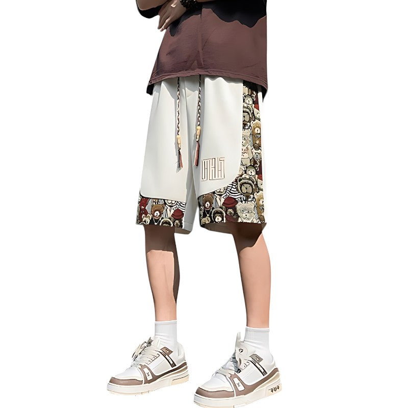 Short imprimé homme streetwear