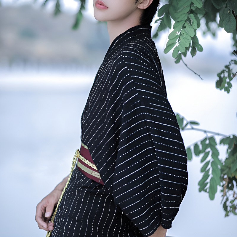 Kimono japonais traditionnel homme