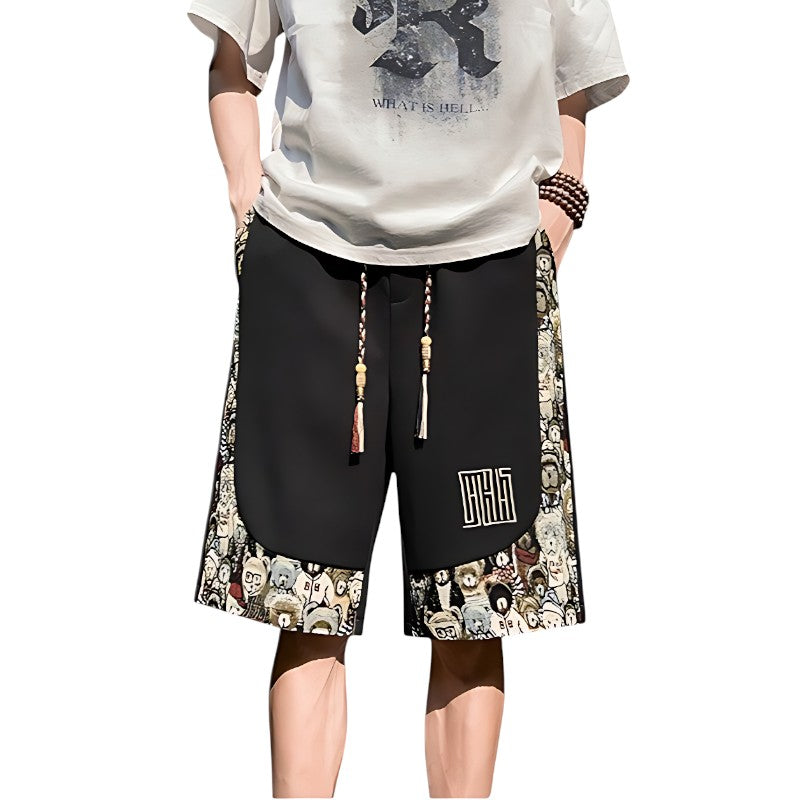 Short imprimé homme streetwear