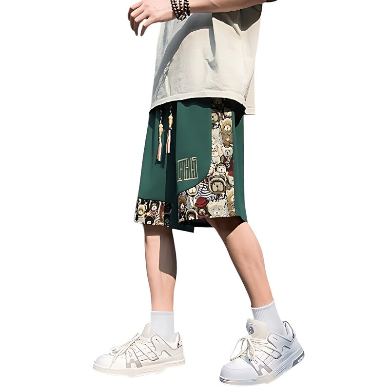 Short imprimé homme streetwear