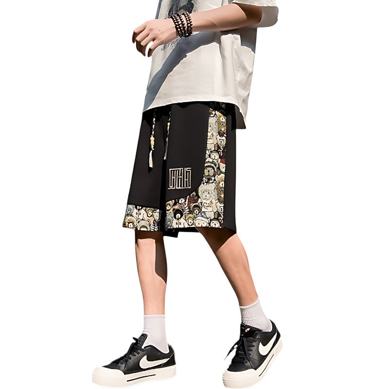 Short imprimé homme streetwear