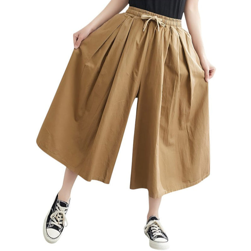 Pantalon large japonais femme