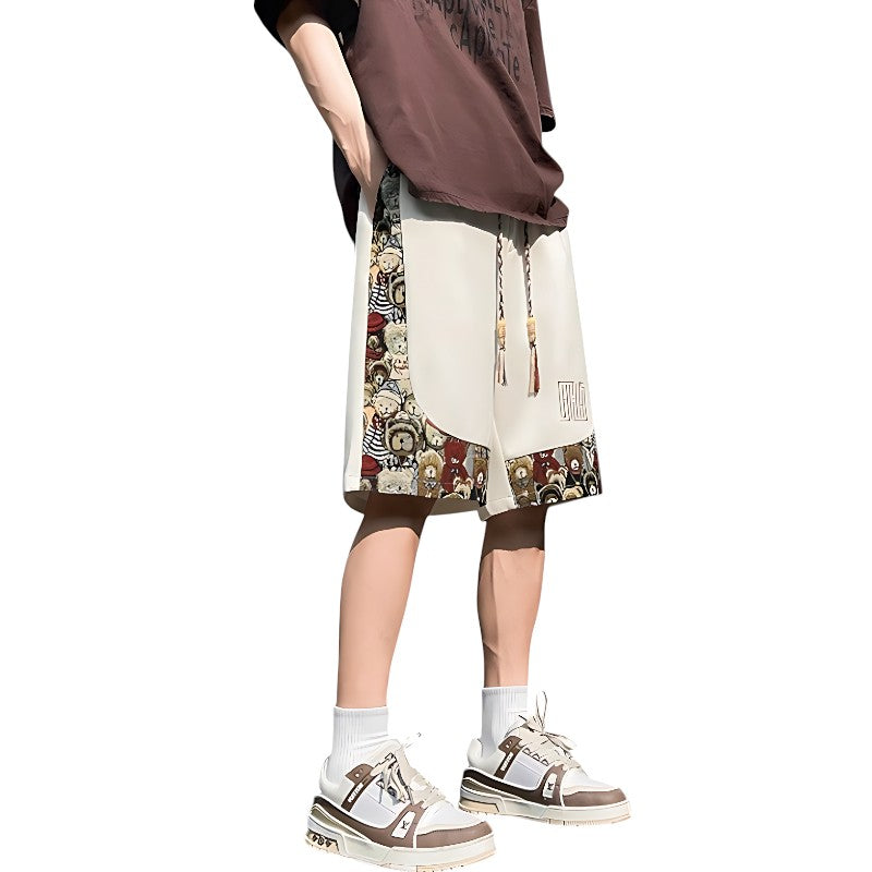 Short imprimé homme streetwear