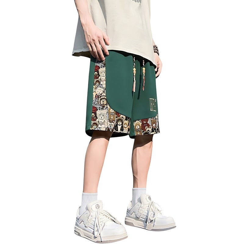 Short imprimé homme streetwear