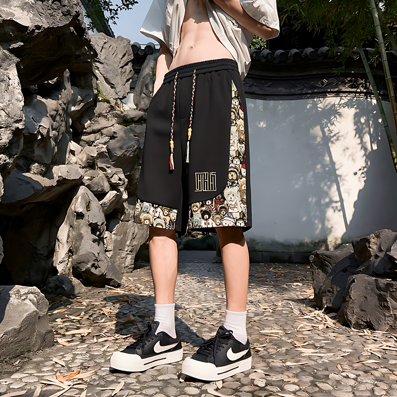Short imprimé homme streetwear